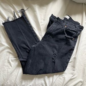 A&F Curve Love The 90s Straight Ultra High Rise